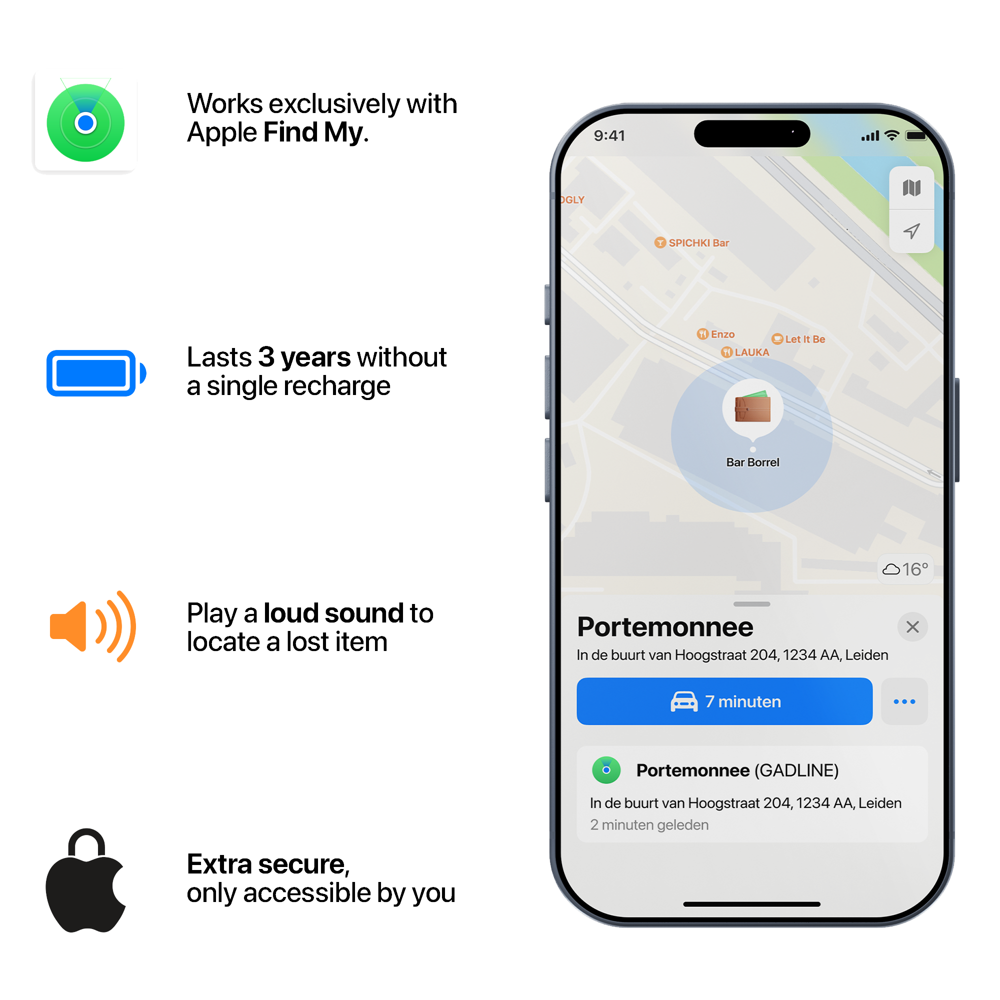 Gadline tracking product